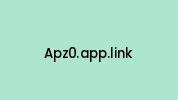Apz0.app.link Coupon Codes