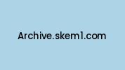 Archive.skem1.com Coupon Codes