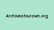 Archiveofourown.org Coupon Codes