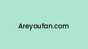 Areyoufan.com Coupon Codes
