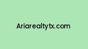 Ariarealtytx.com Coupon Codes