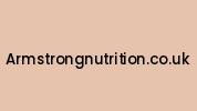 Armstrongnutrition.co.uk Coupon Codes