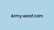 Army.waaf.com Coupon Codes
