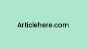 Articlehere.com Coupon Codes