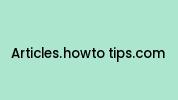 Articles.howto-tips.com Coupon Codes