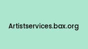 Artistservices.bax.org Coupon Codes