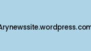 Arynewssite.wordpress.com Coupon Codes