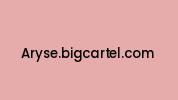 Aryse.bigcartel.com Coupon Codes