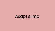 Asapt-s.info Coupon Codes
