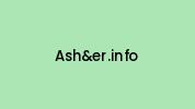 Ashander.info Coupon Codes