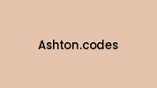 Ashton.codes Coupon Codes