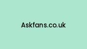 Askfans.co.uk Coupon Codes