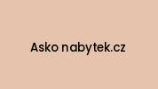 Asko-nabytek.cz Coupon Codes