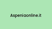 Aspeniaonline.it Coupon Codes