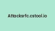 Attacksrfc.cstool.io Coupon Codes