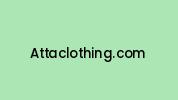 Attaclothing.com Coupon Codes