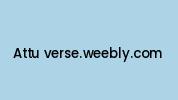 Attu-verse.weebly.com Coupon Codes