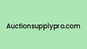 Auctionsupplypro.com Coupon Codes