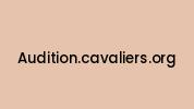 Audition.cavaliers.org Coupon Codes