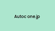 Autoc-one.jp Coupon Codes