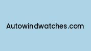 Autowindwatches.com Coupon Codes