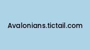 Avalonians.tictail.com Coupon Codes