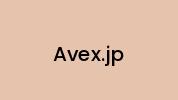 Avex.jp Coupon Codes