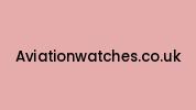 Aviationwatches.co.uk Coupon Codes