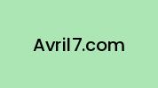 Avril7.com Coupon Codes