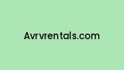 Avrvrentals.com Coupon Codes