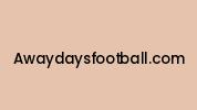 Awaydaysfootball.com Coupon Codes