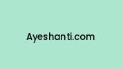 Ayeshanti.com Coupon Codes