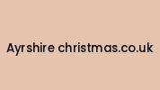 Ayrshire-christmas.co.uk Coupon Codes
