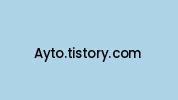 Ayto.tistory.com Coupon Codes