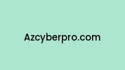 Azcyberpro.com Coupon Codes