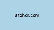 B-tahar.com Coupon Codes