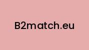 B2match.eu Coupon Codes