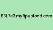 B31.7e3.myftpupload.com Coupon Codes