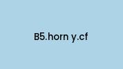 B5.horn-y.cf Coupon Codes