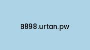 B898.urtan.pw Coupon Codes
