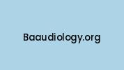 Baaudiology.org Coupon Codes