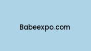 Babeexpo.com Coupon Codes