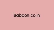 Baboon.co.in Coupon Codes