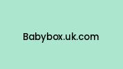 Babybox.uk.com Coupon Codes