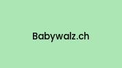 Babywalz.ch Coupon Codes