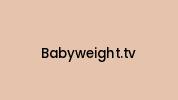 Babyweight.tv Coupon Codes