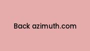 Back-azimuth.com Coupon Codes