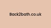 Back2bath.co.uk Coupon Codes