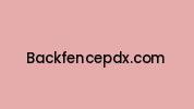 Backfencepdx.com Coupon Codes