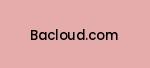 bacloud.com Coupon Codes